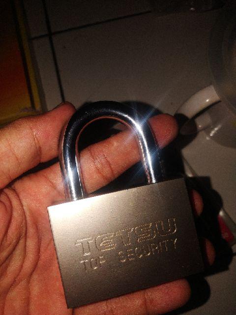 Kunci Gembok Baja 60 Mm Tetsu Usa Security Padlock 60mm Pagar Rumah Gerbang Ruko