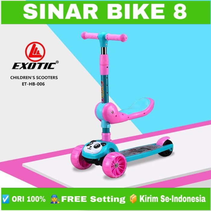 Scooter Anak EXOTIC ET HB - 006 Otoped Anak