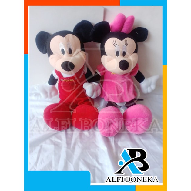 Boneka Micky/minnie Ukuran L - Mainan Anak Perempuan - Boneka Untuk Kado