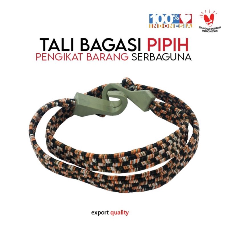 Tali pengikat bagasi motor / serbaguna model pipih