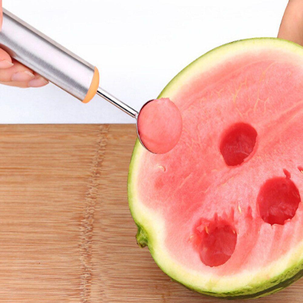 [Elegan] Ball Digger Dapur Salad Es Krim Sendok Tumbuk Buah Platter Tools