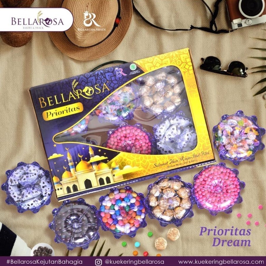 

(COD) PAKET COKLAT PRIORITAS DREAM BELLAROSA BINGKISAN KUE LEBARAN