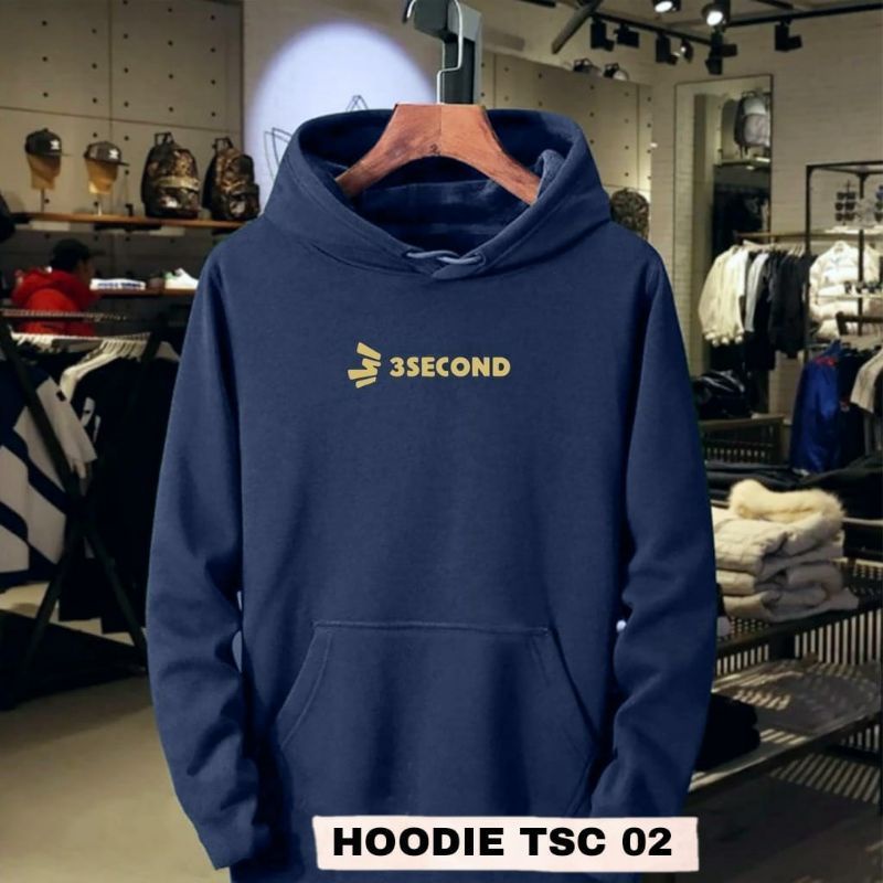 Jaket Sweater Hoodie Jumper Three Second Pullover Oversize | Hoodie Cowok Hoodie Cewek | Sweater Hoodie Distro Bandung M-XXXL