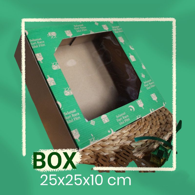 

box parcel lebaran - box hampers - dus kue lebaran - dus parcel idil fitri