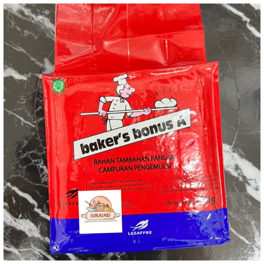 

Bakers Bonus 500gr Bread improver Baker's Bonus A Pelembut Roti