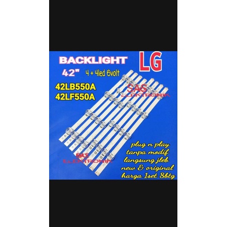 BL BLACKLIGHT LAMPU LED LG 42LB550A 42LB550 A 42LF550A 42LF550 A