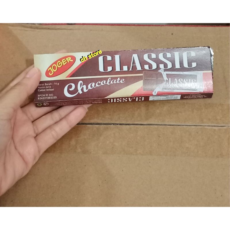 

Coklat Joger Classic 1 PCS 14 Gr