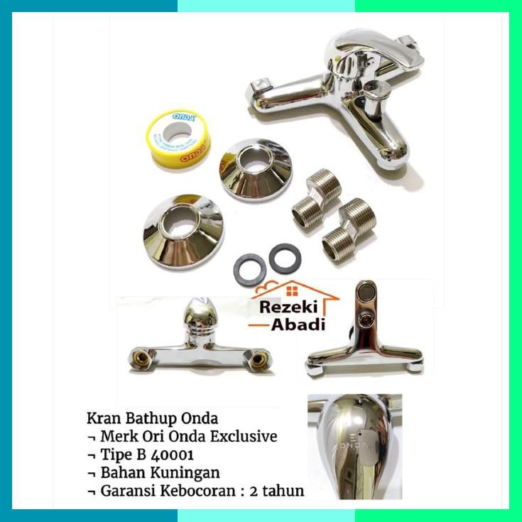 Kran Bathup / Kran Mixer / Onda / Kran Panas Dingin