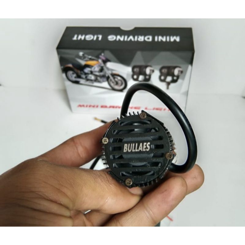 Lampu Tembak D2 Laser Mini Driving Light Putih Kuning Waterproof BullAES