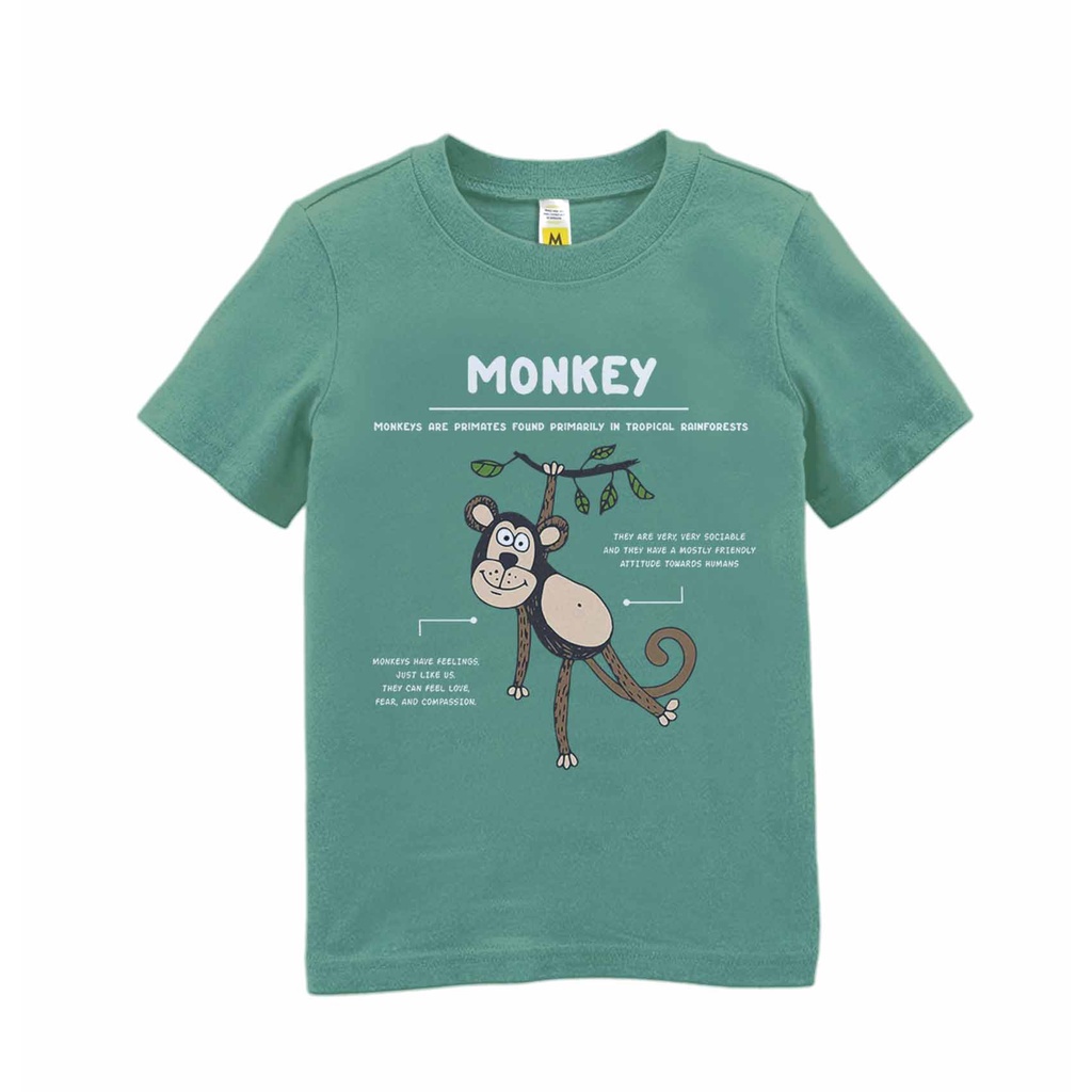 KAOS ANAK ANIMAL FACTS (PART 2) 1 - 10 T