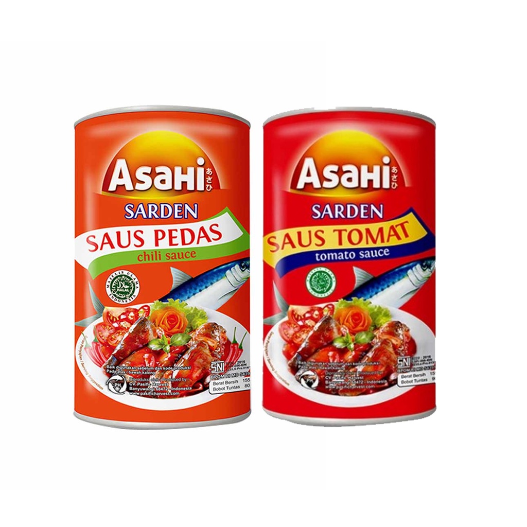 

ASAHI SARDINE SAUS PEDAS DAN TOMAT 155 GRAM