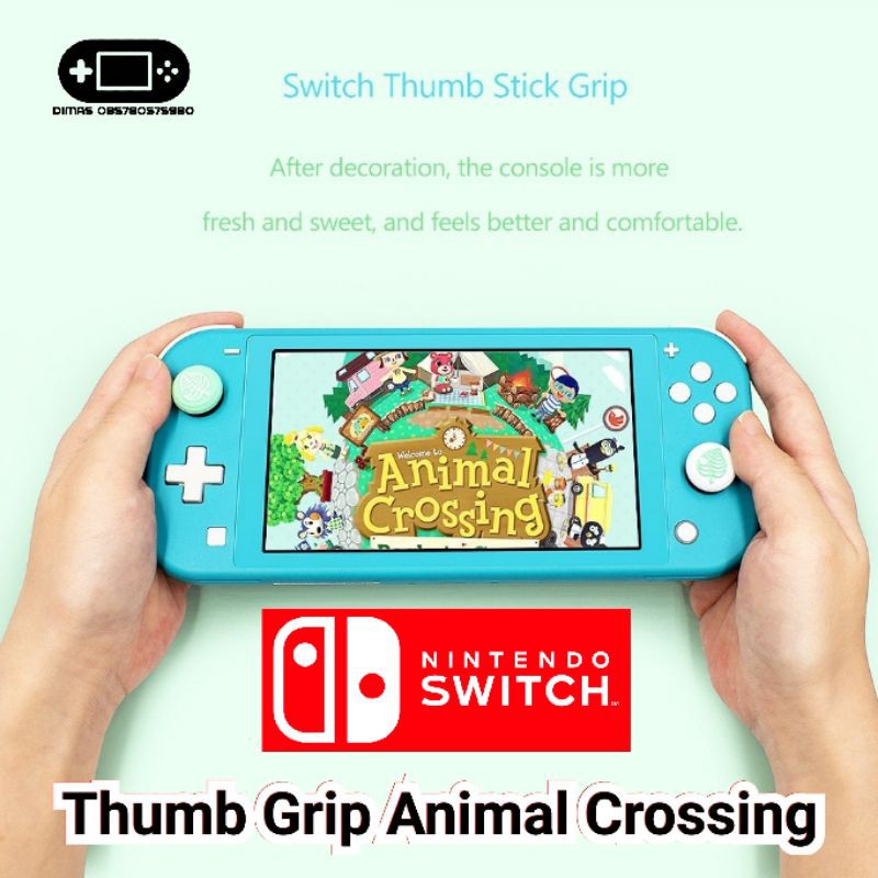 nintendo switch animal crossing thumb grips