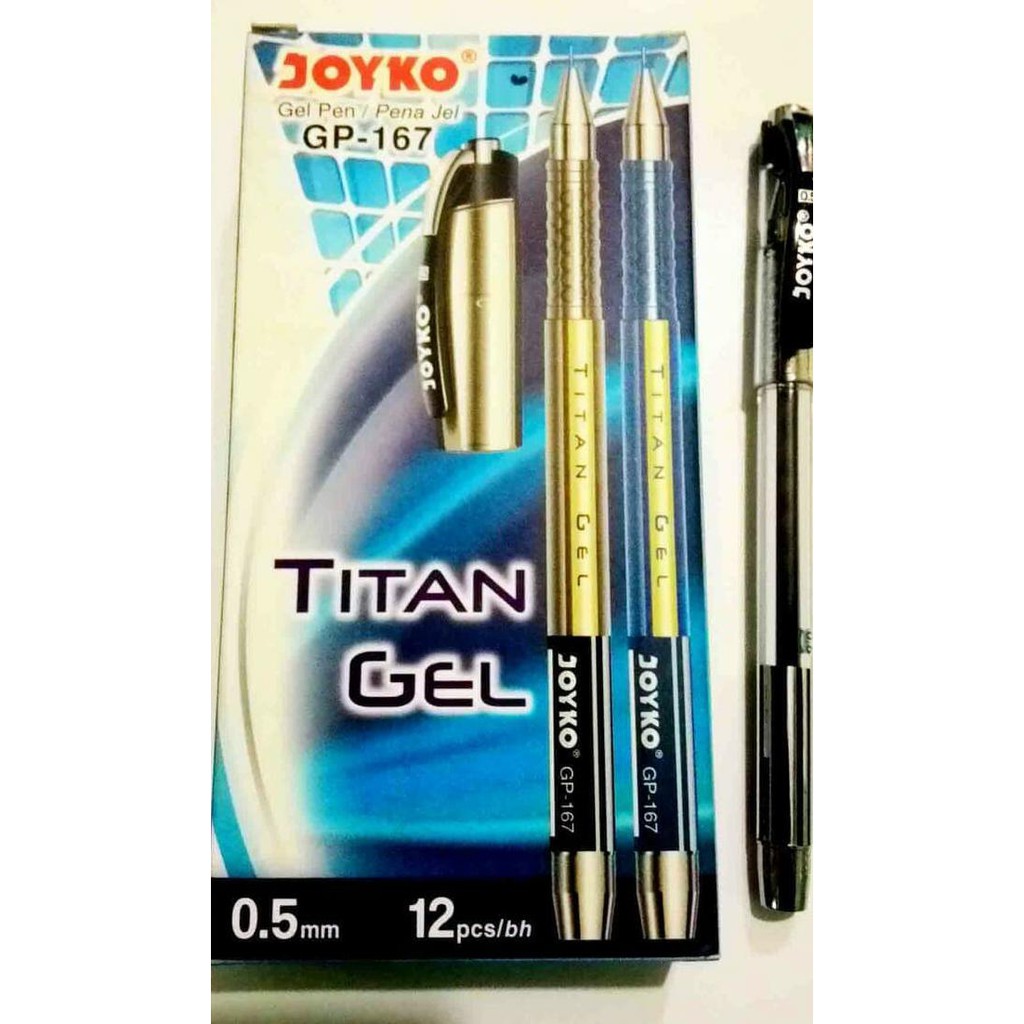 

Pulpen Gel Titan Joyko Gp-167