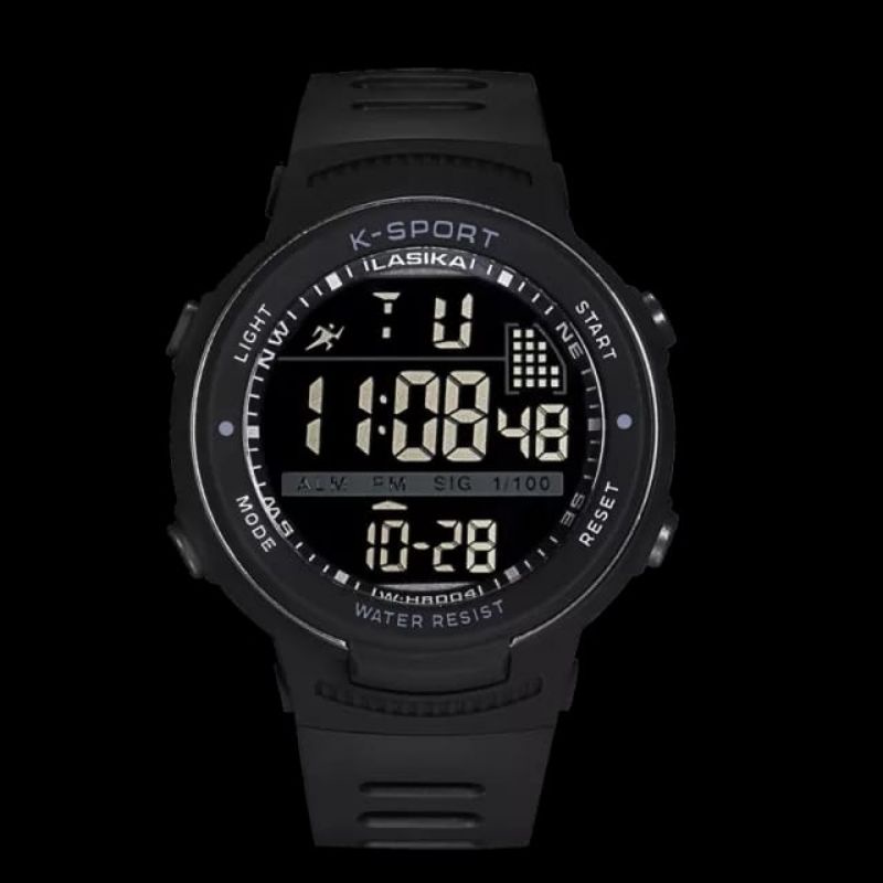 JAM TANGAN SPORT DIGITAL PRIA TERBARU WATER PROF BIASA BUAT RENANG