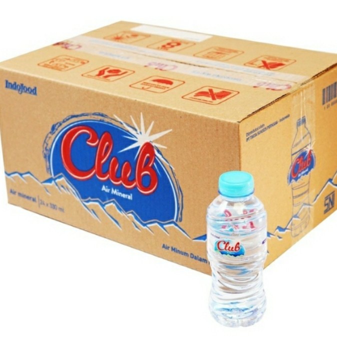 

Club Air Mineral 330 ml Dus (24 Botol)