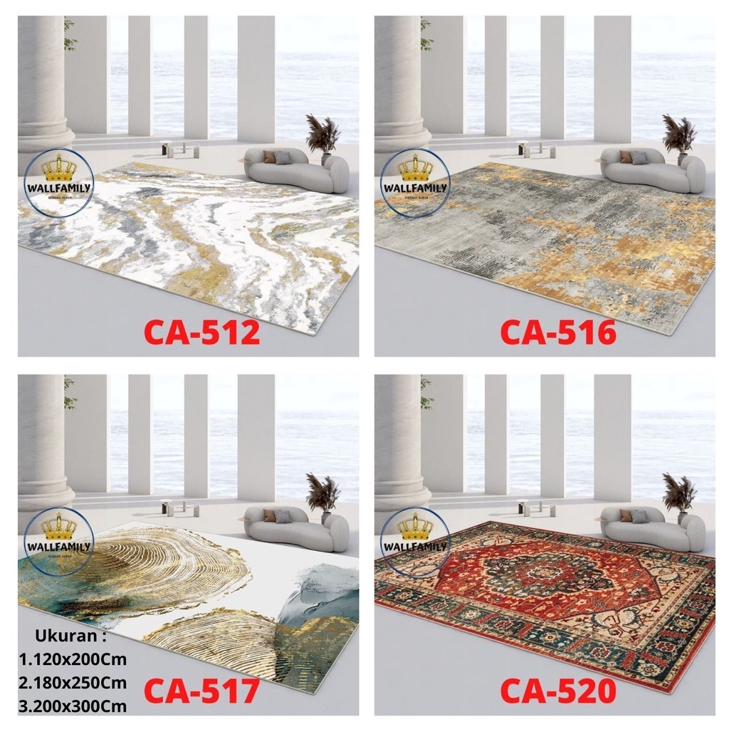 Karpet Lantai Premium Import Polyester