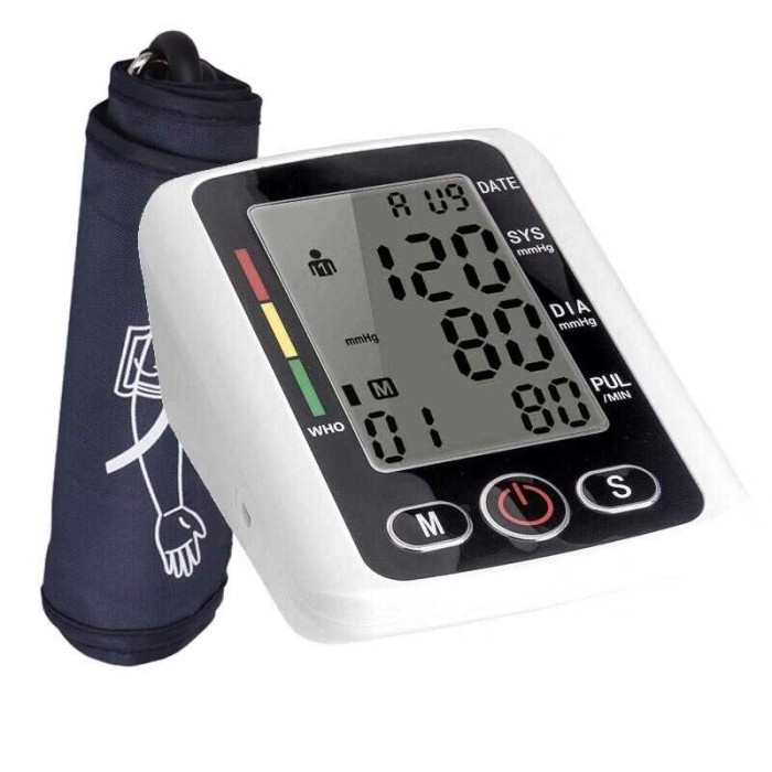 RAINOPO Pengukur Tekanan Darah Electronic Blood Pressure - X180