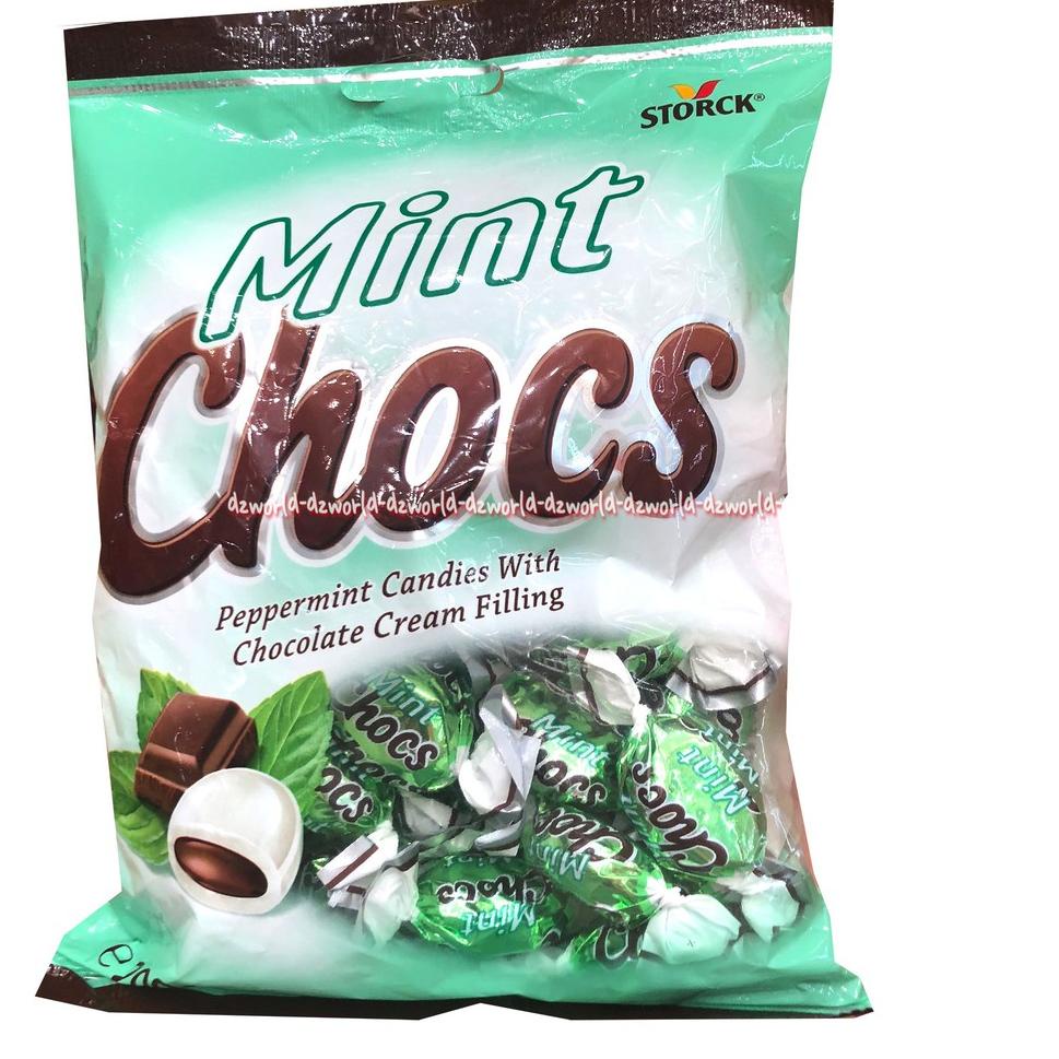 

Deals--Mint Chocs Storck 200gr Peppermint Candies With Chocolate Perment Mint Isi Coklat Stroks