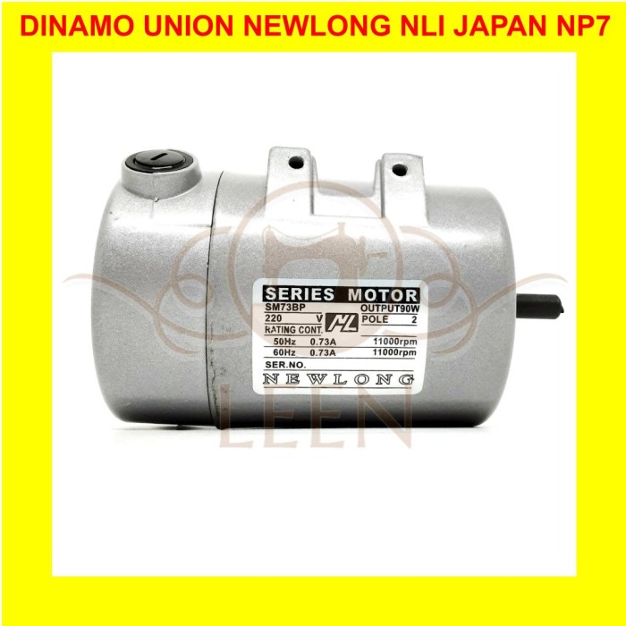 Dinamo Union Newlong NP7 (NLI) GRADE A Mesin Jahit Karung LEEN