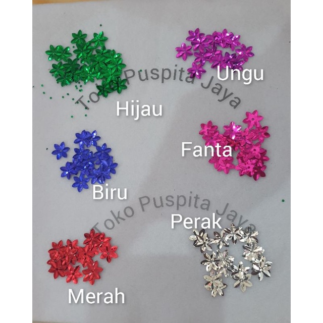 Payet Piringan/ Ramboci melati /Payet melati