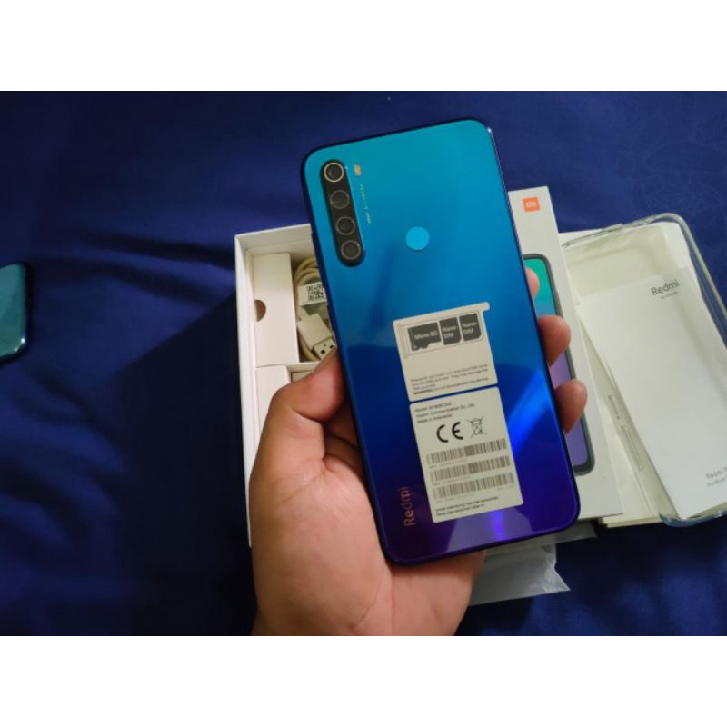 Xiaomi Redmi Note 8 Ram 4/64 Fullset Ori semua