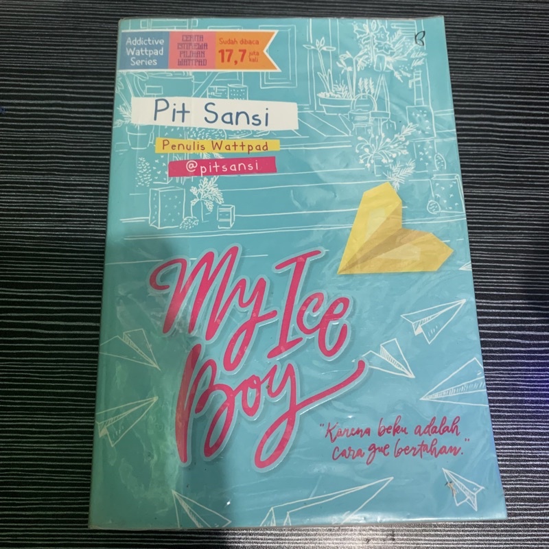 preloved novel my ice boy pit sansi