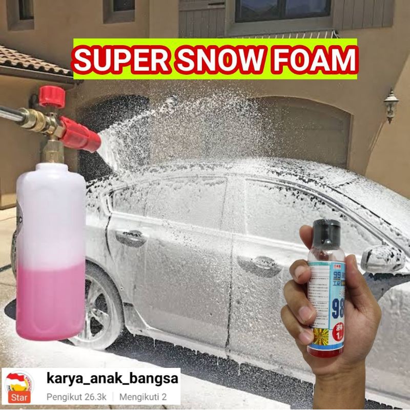 SHAMPO SPESIAL SALJU SNOW WASH MOBIL MOTOR MOBIL shampoo lumer salju