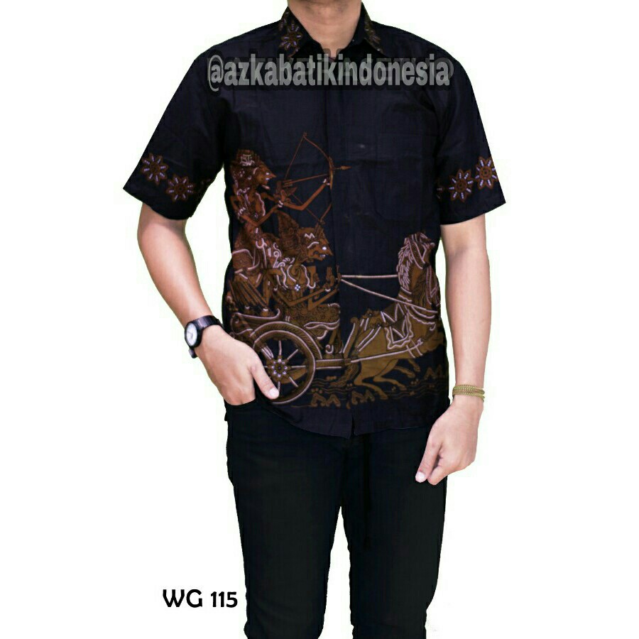 New Arrival Baju Batik Pria Kemeja Keren Trendy Corak Modern