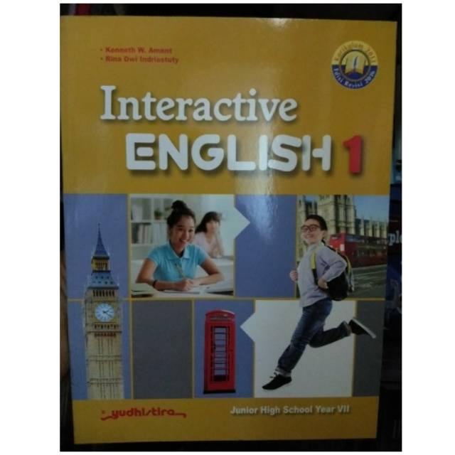 Interactive English Untuk Smp Kelas 1 Kurikulum 2013 Yudhistira Shopee Indonesia