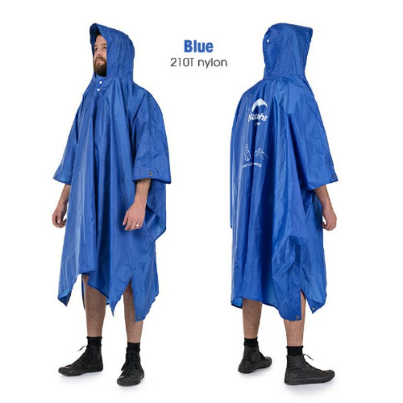 JAS HUJAN PONCO BAHAN 210T NATUREHIKE NH17D002-M
