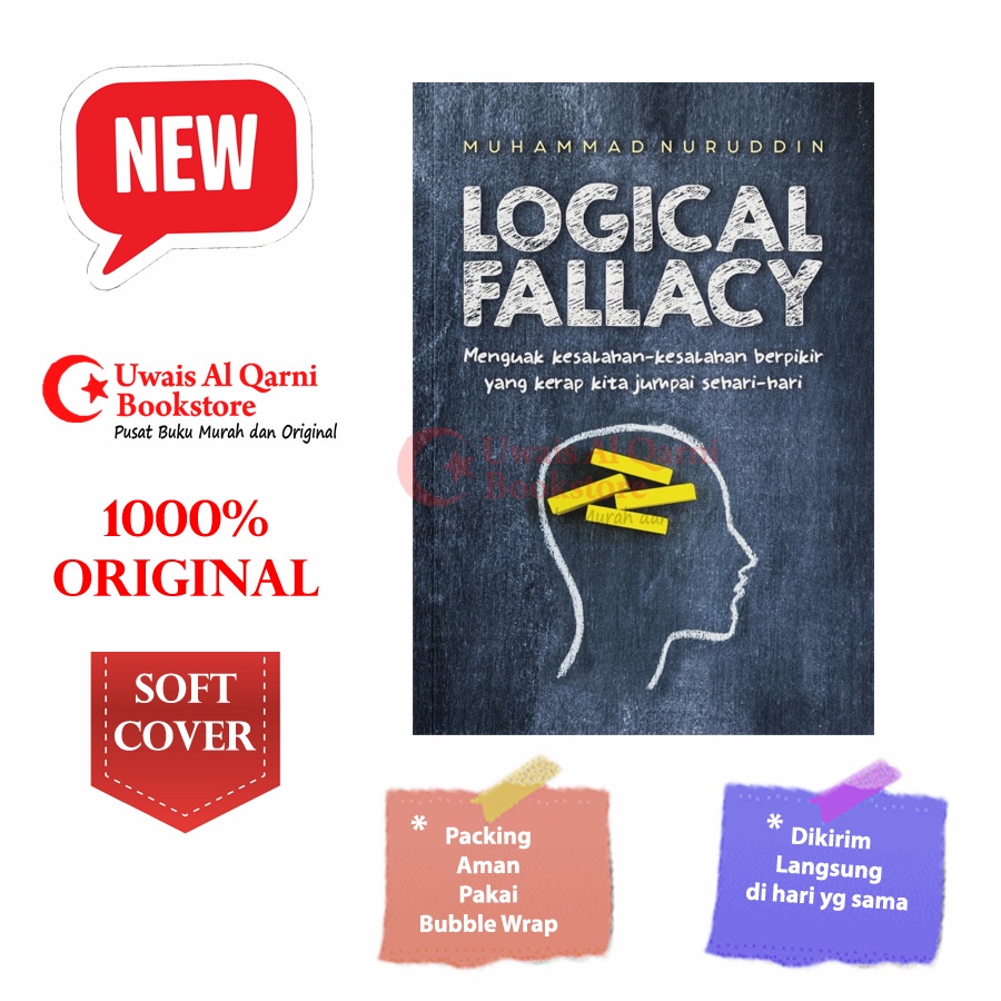 BEST SELLER ORIGINAL LOGICAL FALLACY MUHAMMAD NURUDDIN KEIRA