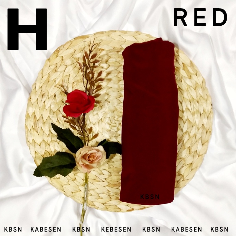 HIJAB L JERSEY PREMIUM NUTUP DADA PET TALI DEWASA- JILBAB KHIMAR KERUDUNG / READY GROSIR BPL TEEN BPL DEWASA BPL XL JUMBO JENIRA PAMELA FAMELY -kode KBSN 212  AO-AO-H-RED