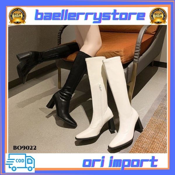 BS /  Sepatu Boots Long Heels Wanita Fashion  240