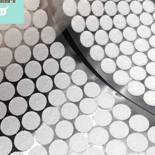 

Trend GF#024.☛ [10mm] 100 Pairs Velcro Bulat Double Sided Tape Sticker | Perekat | Stiker | Prepet |