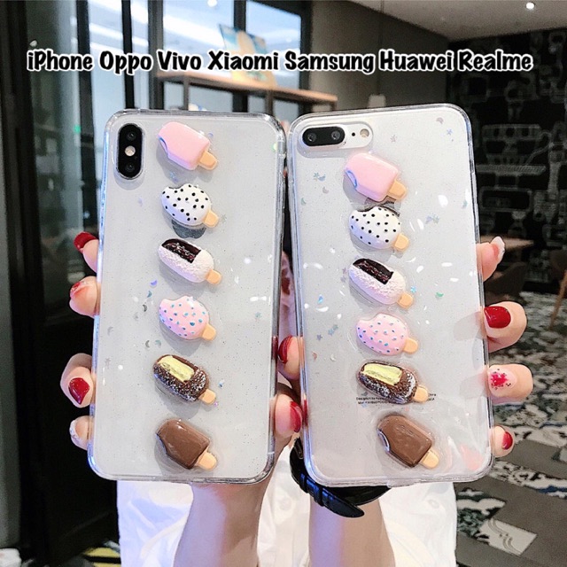Ice Cream 3D Vol 2 iPhone Oppo Vivo Xiaomi Samsung Realme S10lite 2020 Note 10 S10 lite Y19 A31 V15