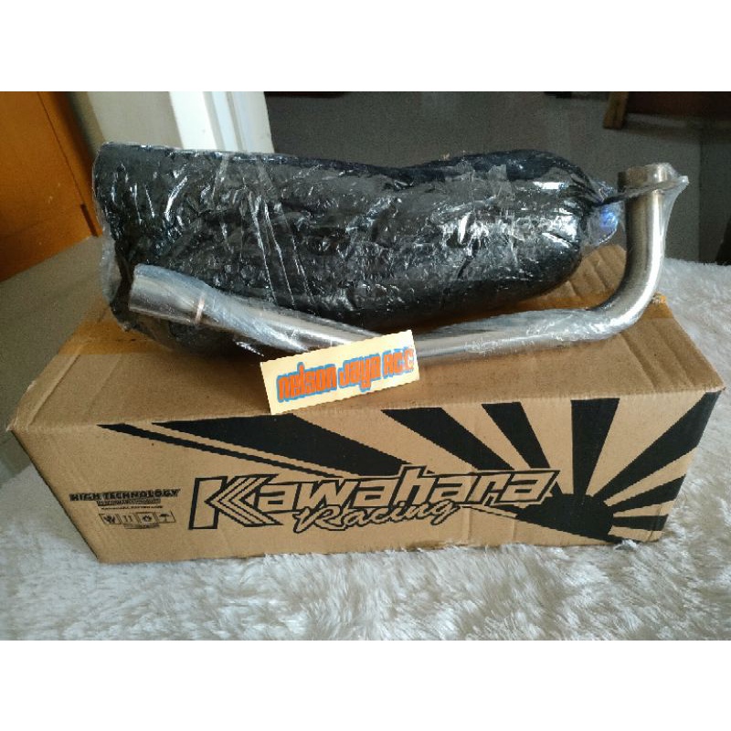 Knalpot Tsukigi Kawahara K2R Non Embos Mio Soul Mio Smile Mio Sporty Fino Original Kawahara