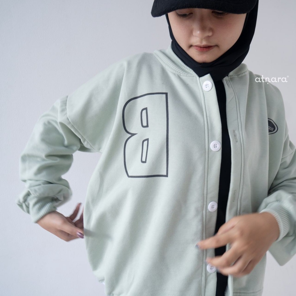 Nara Grosir - B Varsity Jaket l Varsity Jaket Unisex