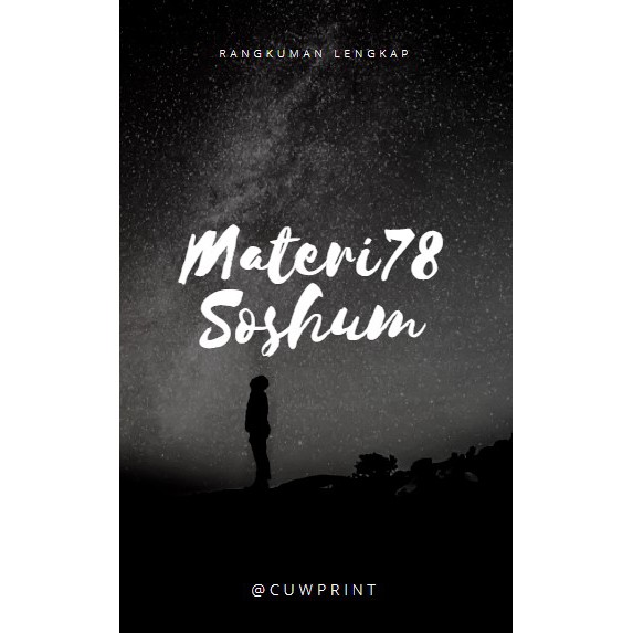 JASA PRINT MATERI78 SOSHUM