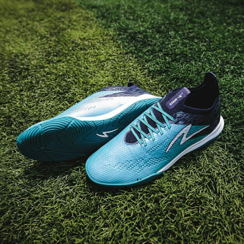 Sepatu Futsal [TERBARU] - Specs Accelerator Alpha Elite Aqua Blue IN - Original 1000% BNIB Resmi Sto