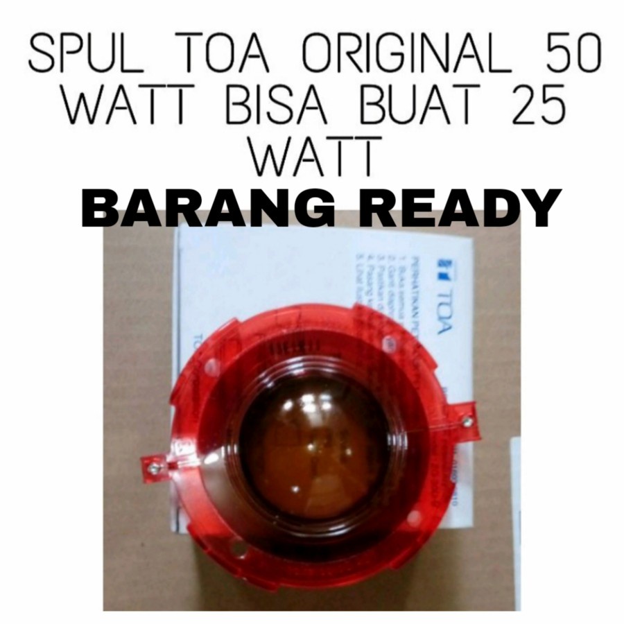 SPUL CORONG TOA ZG-30D-B(50 WATT) ORIGINAL