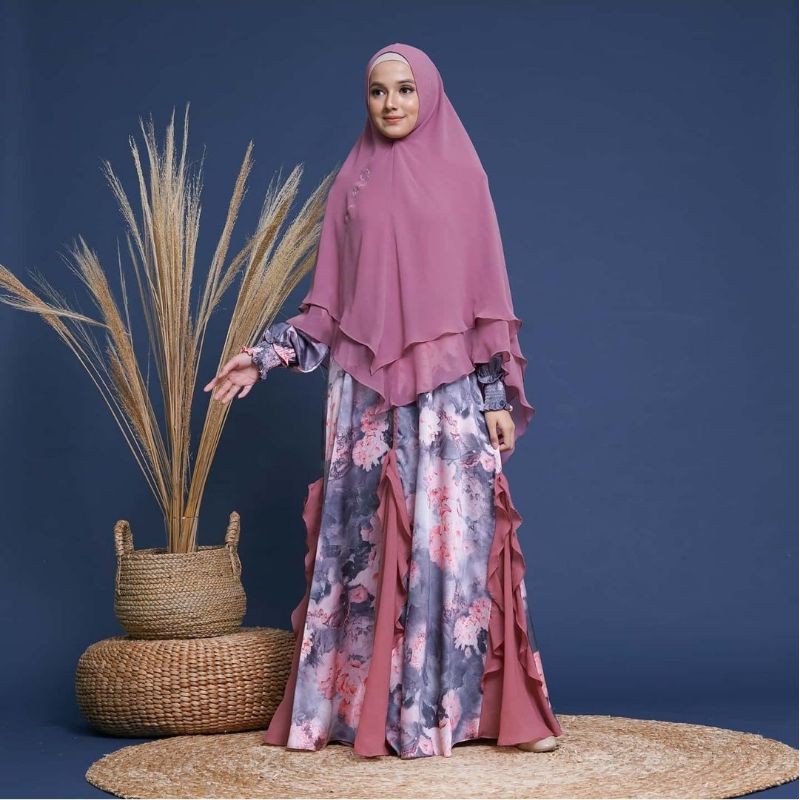 SET DRESS KHIMAR BY WM SIGNATURE