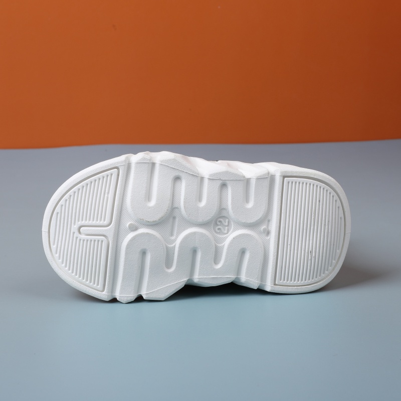 Anak-anak Sneaker Ukuran 22-27 High-Top Anak Laki-laki Anak Perempuan Sepatu Flyknit Bernapas Lembut Bawah Sepatu Olahraga