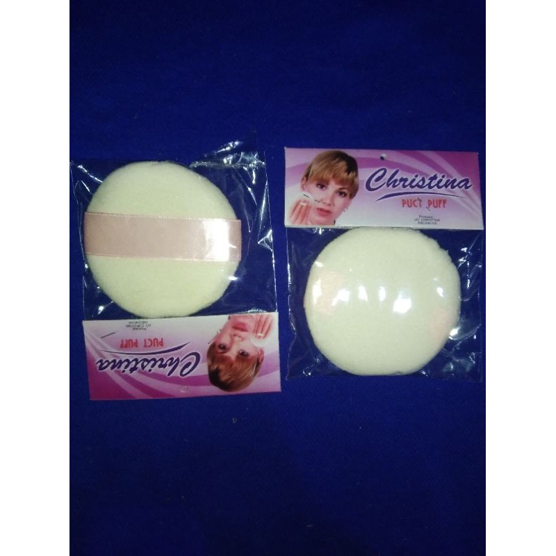 2 Pcs Rembuk | Sempuk | Tutul bedak | Penghapus bedak ukuran besar