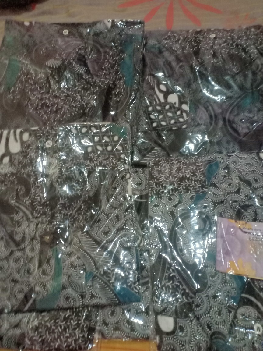 Baju Batik Gunungan Abu,couple Ayah Anak,kemeja Batik,hem Batik,baju Batik Anak Umur 3-10 Th