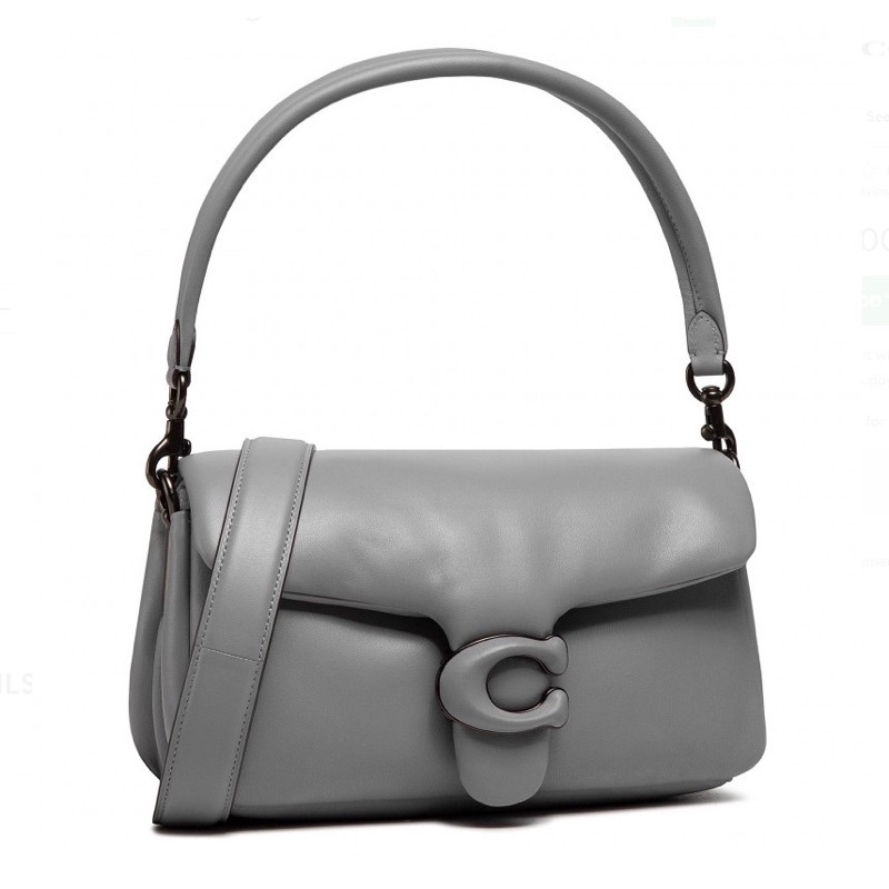 [READY STOCK] Coach Pillow Tabby Shoulder Bag 18 Grey (C3880)