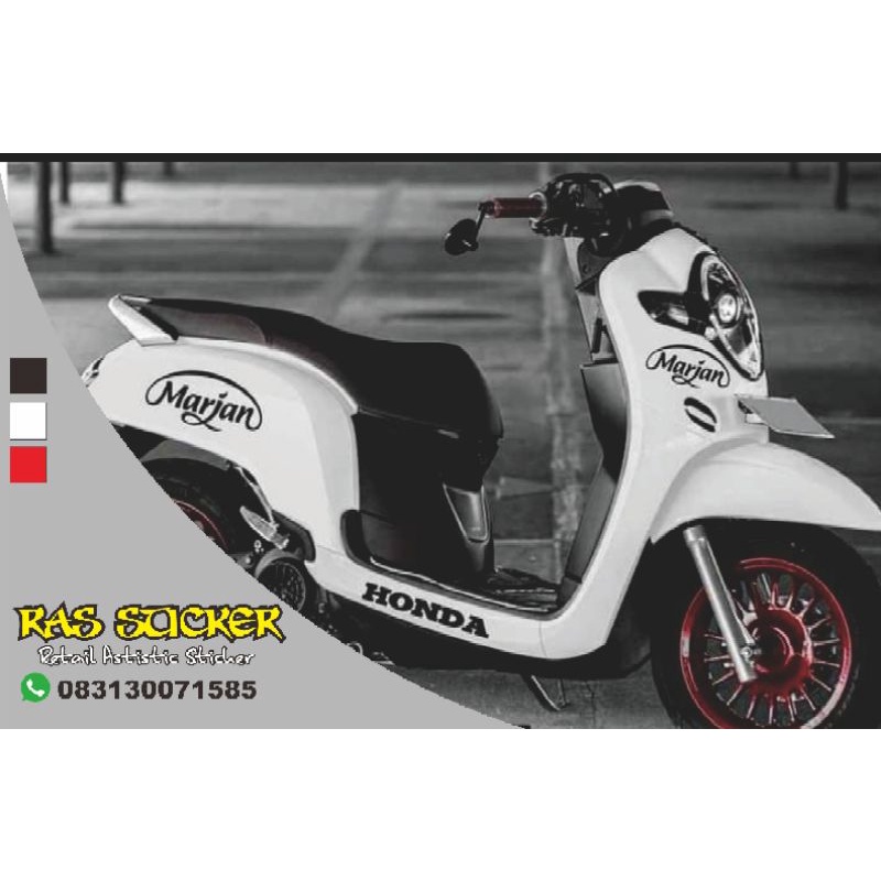 

STIKER TULISAN MARJAN kualitas bagus