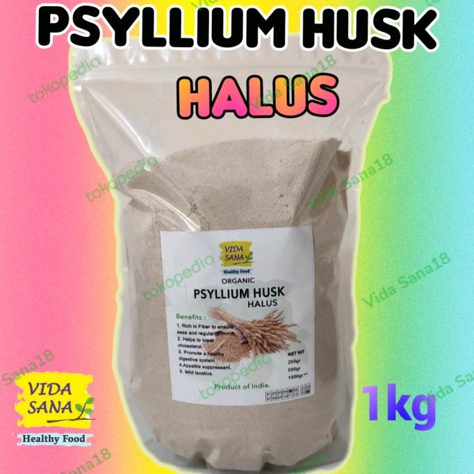 

TERLARIS PSYLLIUM HUSK 98% PURE - HALUS 1000gr