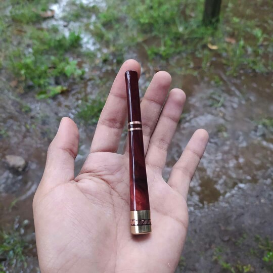 Pipa Kayu Galih Asem Lengkung Mesra