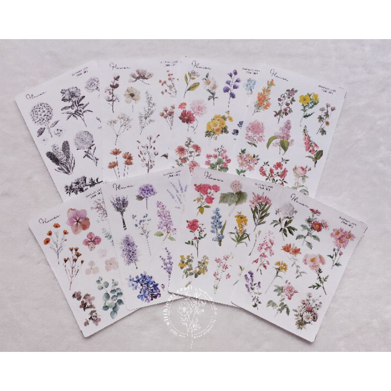 

WHC - Washi Sticker Flower for Journaling