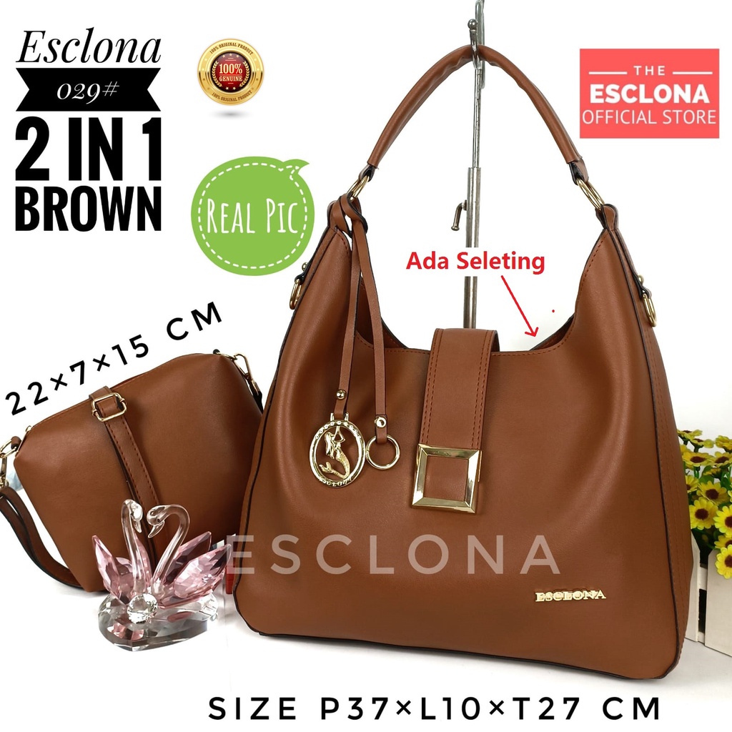 Tas Wanita Import Batam Bag Selempang Cewek Branded Grosir 029 Fashion Murah Handbag Original Besar Kantor Kerja Kuliah Premium Super Populer Terbaru Terlaris Hobo